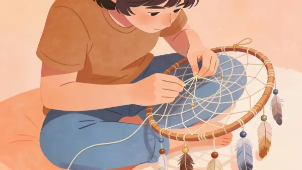 사무실 책상 위 작은 식물 하나가 주는 위로와 안정감